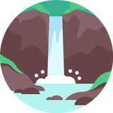 waterfall Camping