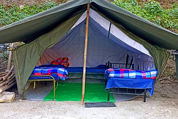 Camping in Rishikesh