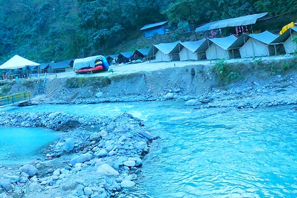 Camping in Rishikesh